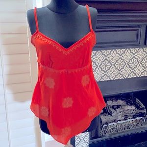 New York and Company Bohemian Tank Size 8